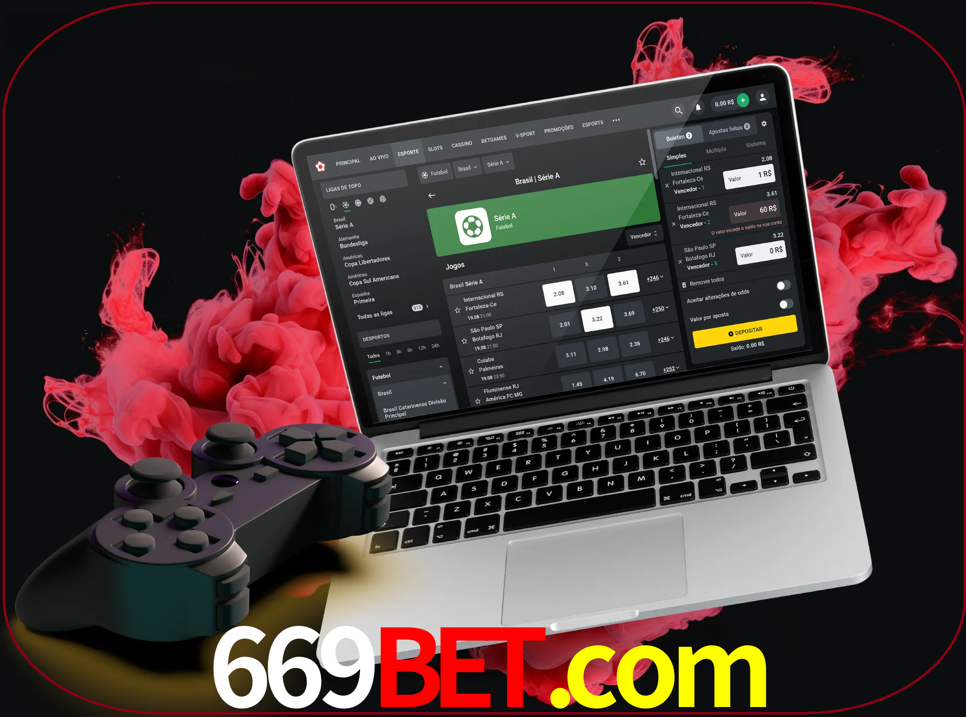 Visite a secção especial de jogos de vídeo em 669bet para descobrir em que jogos pode apostar e ganhar muito dinheiro.